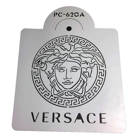 stencil versace da parete|Versace pattern stencils .